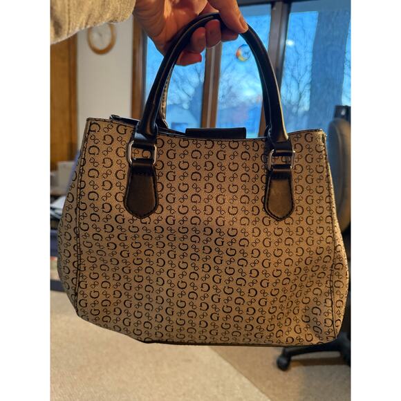Guess vintage purse 2 handles women’s OS - Picture 2 of 7